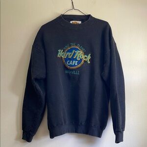 Hard Rock Cafe Nashville vintage crew neck